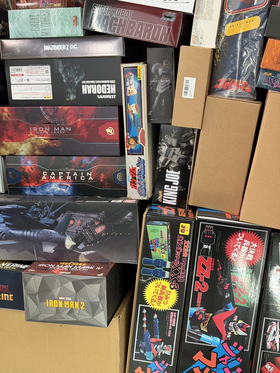 kia_asamiya's tweet image. 皆さん、おもちゃやフィギュアの箱、どうしてんの？😅