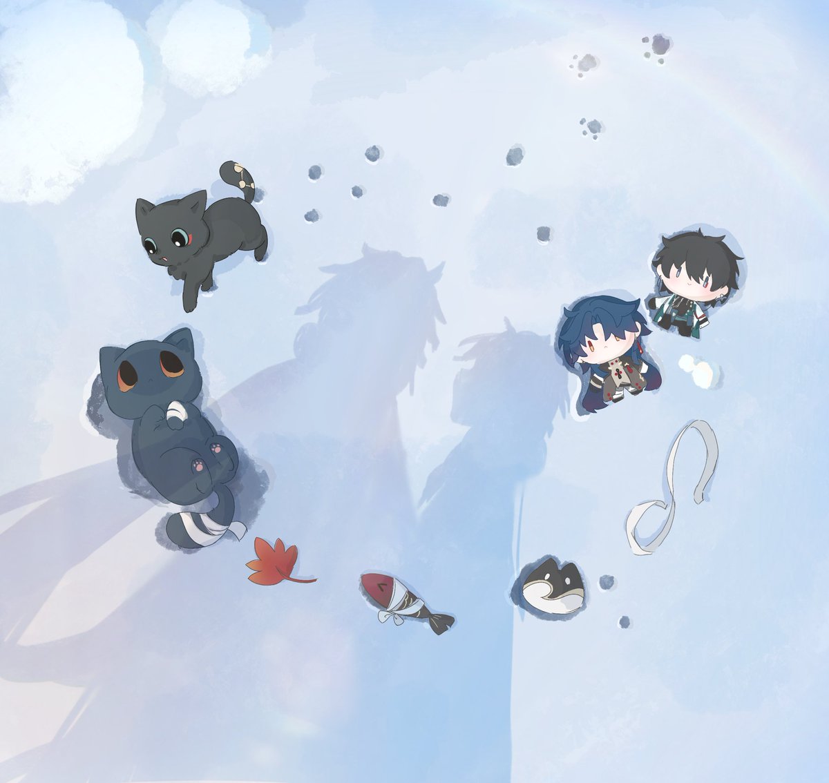 Snow, sunshine and you
 #renheng