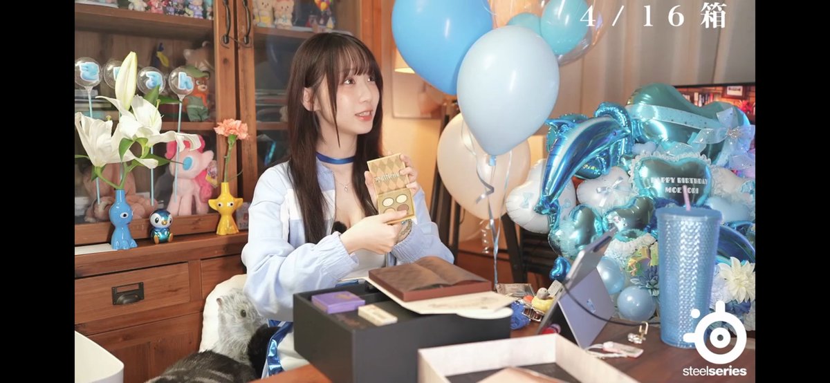 生誕祭のプレゼント伊織もえさんにすごく喜んでもらえて嬉しいです