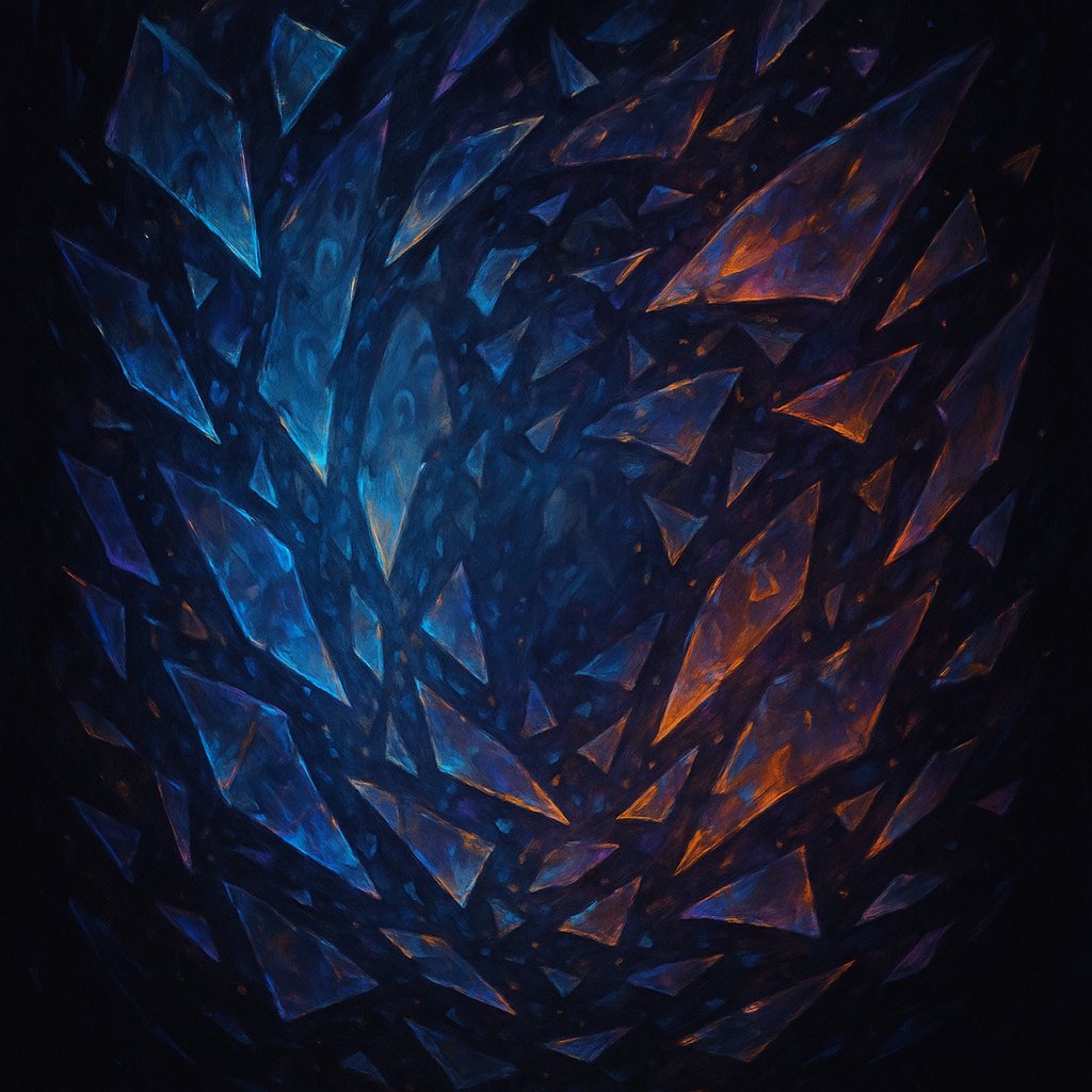 WordRevolt's tweet image. There is a truth in fragments—  
a whisper folded between silence,  
where broken edges refuse to vanish,  
but gather like starlight in a dark glass.

Each shattered fragment—  
a seed waiting to root in chaos,  
a spark hungry to become flame—  
not an end,  
but the wild br...