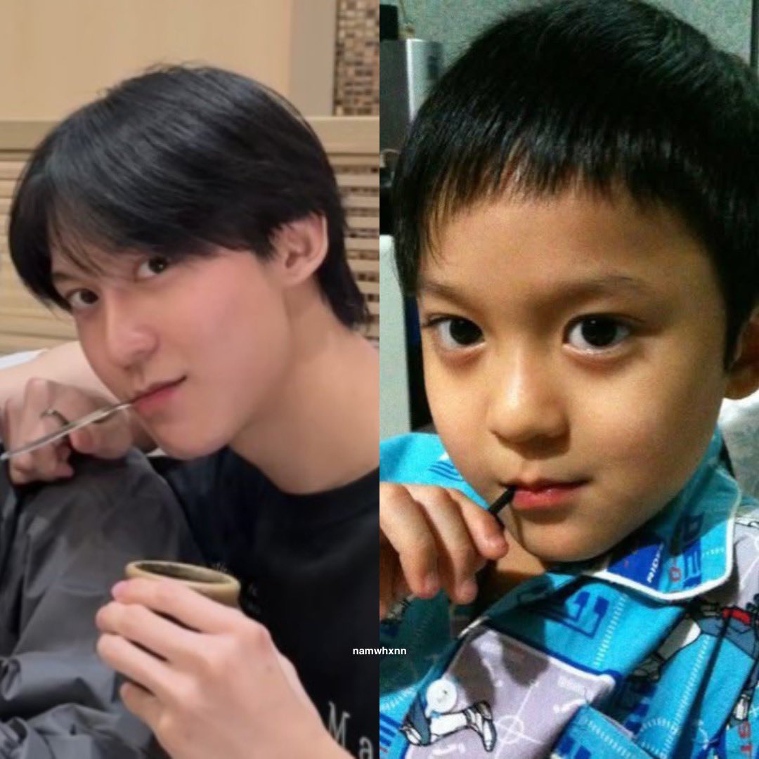 namwhxnn's tweet image. 2 ขวบโดยอินเน่อ 🤲🏻
(( รูปถ่ายห่างกัน1วันป่ะ ))