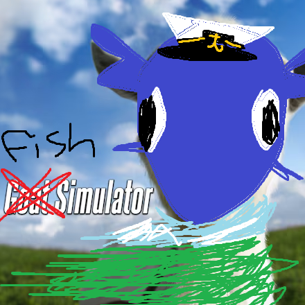 captdreamilii's tweet photo. playing goat sim 3 on stream..... you should watch... maybe.... possibly..... https://t.co/gqWwCb9jn0 https://t.co/FJRWhJ0CqT