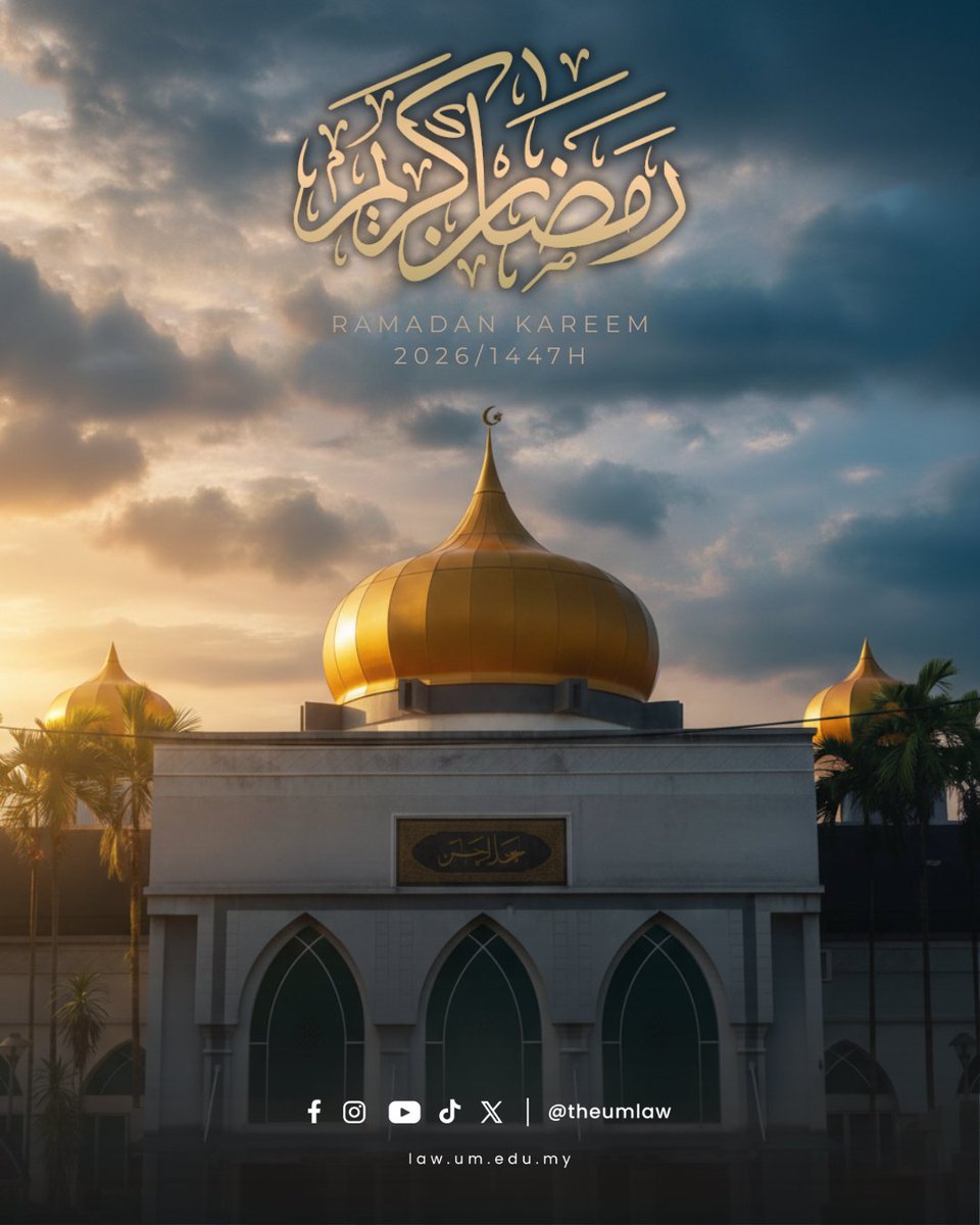theumlaw's tweet photo. Salam Ramadan Kareem 2026/1447H. Semoga Ramadan kali ini membawa kedamaian dan keberkatan. https://t.co/zB7hXoDoDW