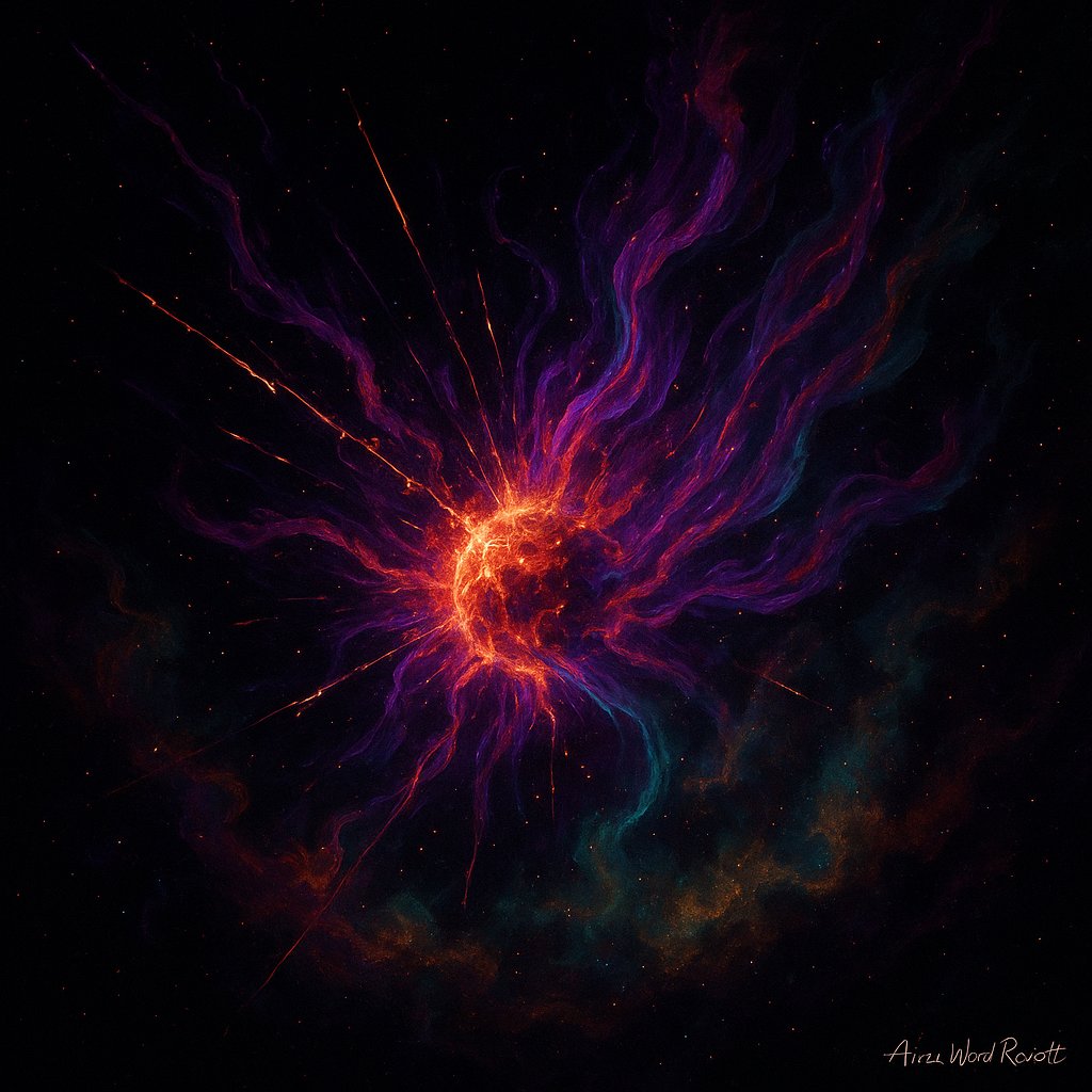 WordRevolt's tweet image. A dying star exhales—  
a breath caught in the vast lungs of Helix,  
where light refuses to forget itself.  

Webb’s eye, unblinking and infinite,  
deciphers the whispered last gasp,  
turning ephemeral glow into a shout.  

It is not silence that fades,  
but the stubborn r...