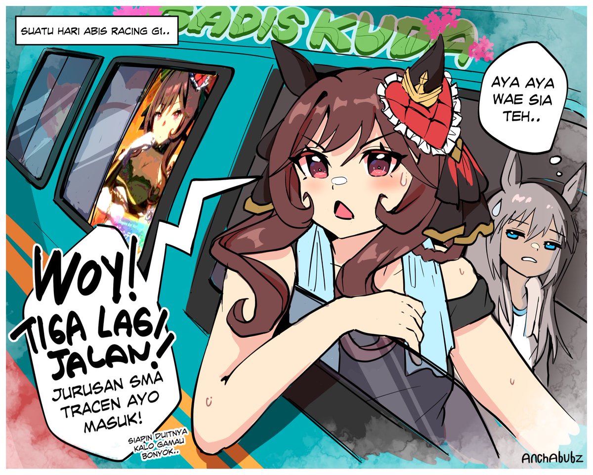 Angkot Gentildonna literally #umamusume