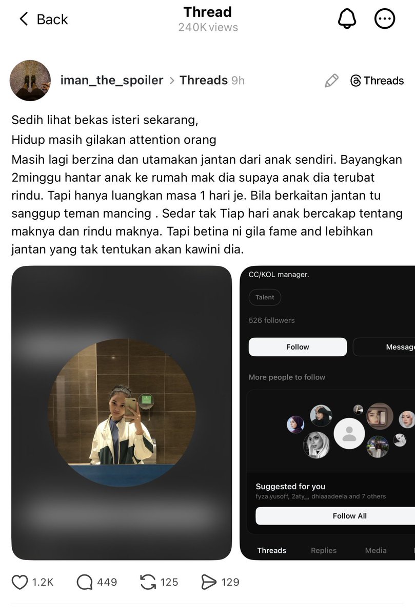 zulazri03's tweet photo. Cakap ex wife macam macam tapi rupanya main dadah. 

Pastu siap cakap anak tu tanggungjawab bini. HAHAHAHHAAH KO DELULU APA NI MAT https://t.co/dlEg0kHDR2