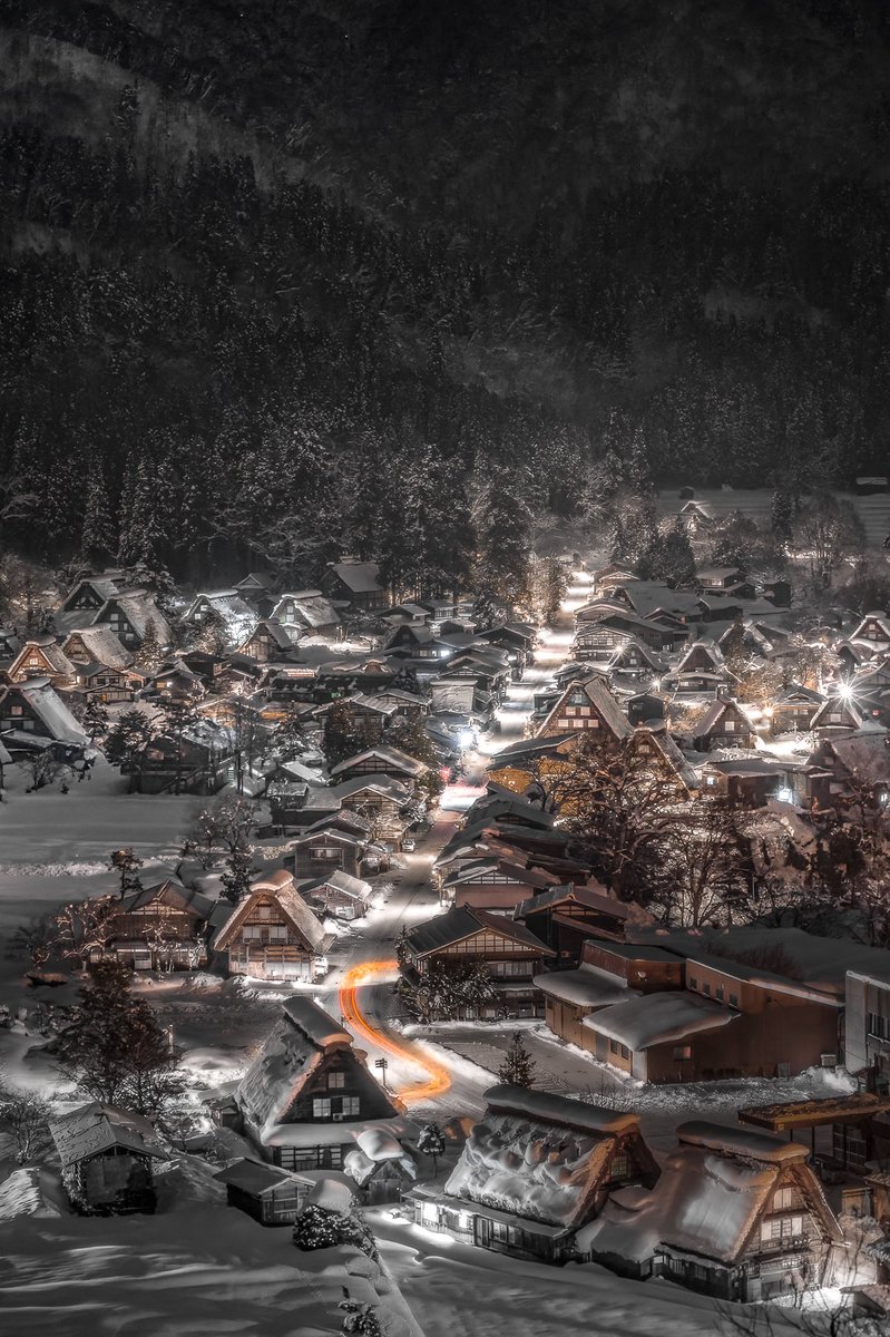 mpmb7's tweet image. 冬の白川郷