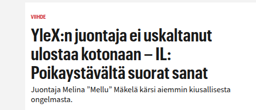 realJariLeino's tweet photo. Klikinsäästäjä: "Mellu, sun paska haisee tosi pahalta", sanoi poikaystävä suoraan.
#paskauutiset #YleX https://t.co/ROyQ8ri9iv