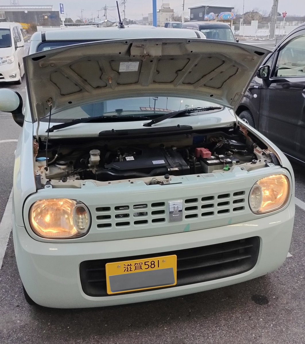 cise79's tweet image. うち着て早々車幅灯切れやがって
ソケット長すぎてコネクタ毎外れないし、コネクタ固着で外れんしで…

コイツもわからせが必要と見た