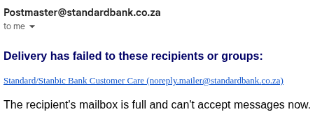 The is from the official Standard Bank Webtrader email account. The platform is fine, but the service around it has always been shockingly poor.