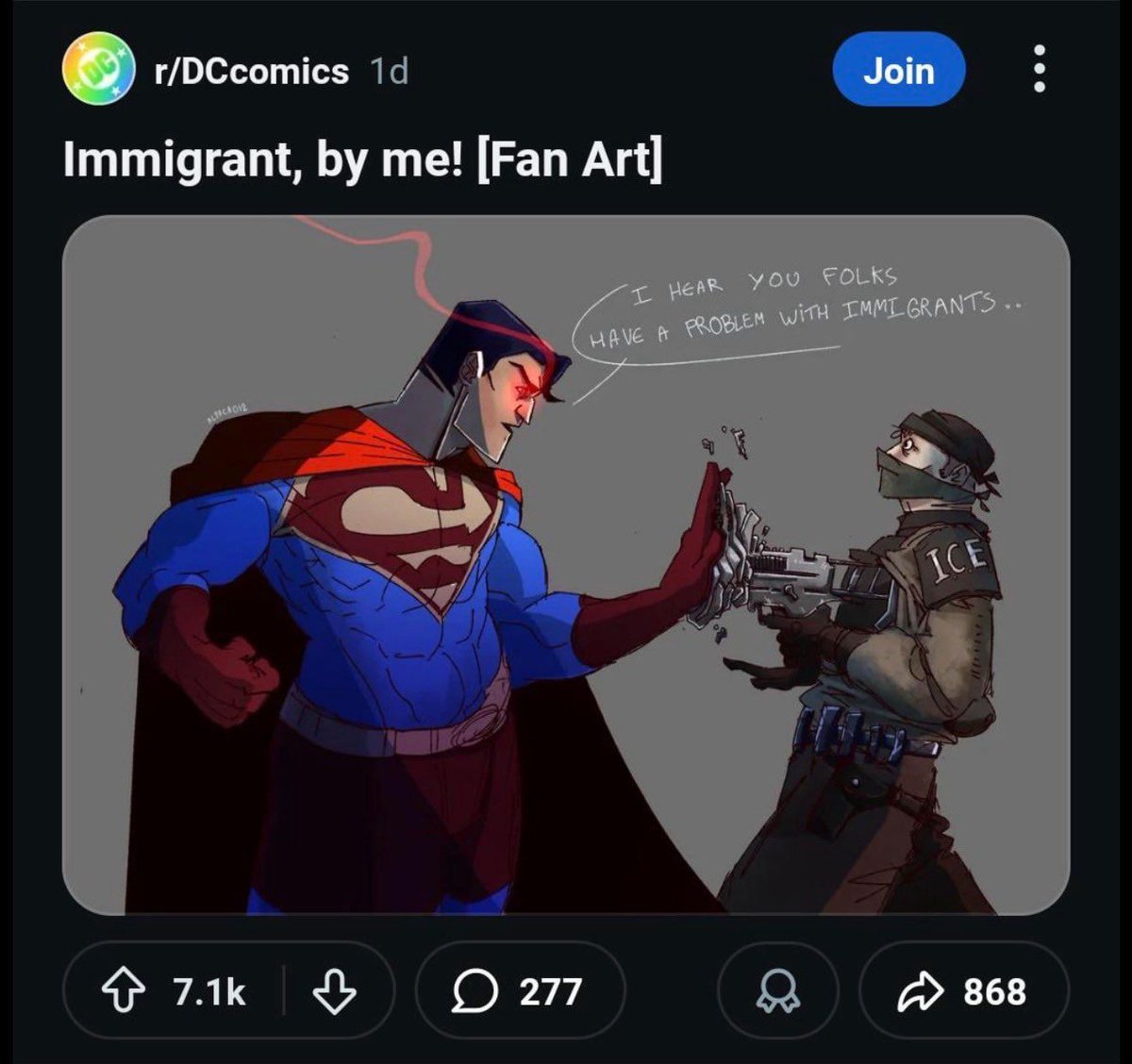 reddit_lies's tweet image. "The fictional character would agree with me!"