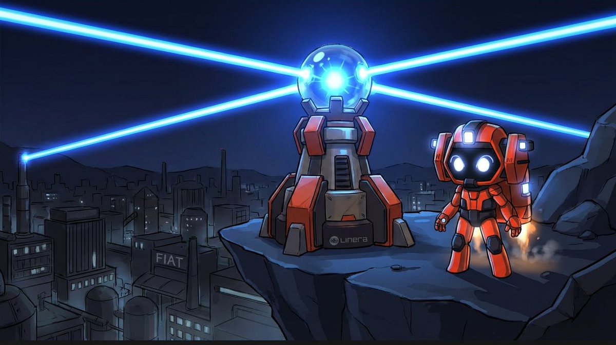 ShadowAgeSup's tweet photo. From Rust, We Rise @linera_io #m0x #microchains https://t.co/2ffmvtIISm