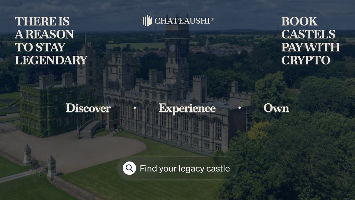 Historic real estate has survived for centuries, yet access to it remains gated.🔒

Castles are capital-intensive, illiquid, and slow to transact. Preservation is costly, ownership is fragmented, and participation is limited to a few while trillions of dollars sit on-chain,