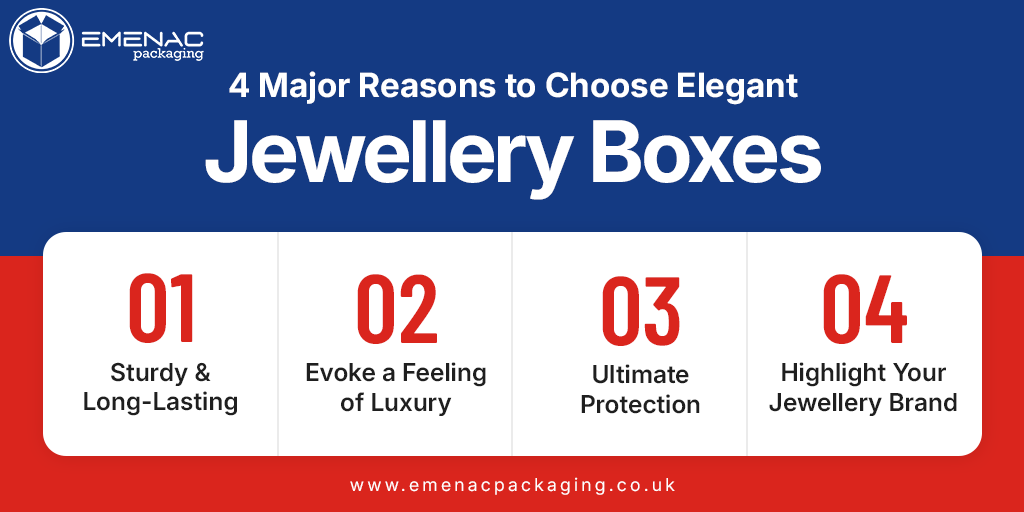 Choosing the right jewellery box adds value beyond the product itself.

𝐄𝐦𝐚𝐢𝐥 𝐮𝐬: sales@emenacpackaging.co.uk
𝐕𝐢𝐬𝐢𝐭 𝐔𝐬: emenacpackaging.co.uk
.
.
#EmenacPackagingUK #Infographic #PackagingMatters #Custompaperpackaging #Brand