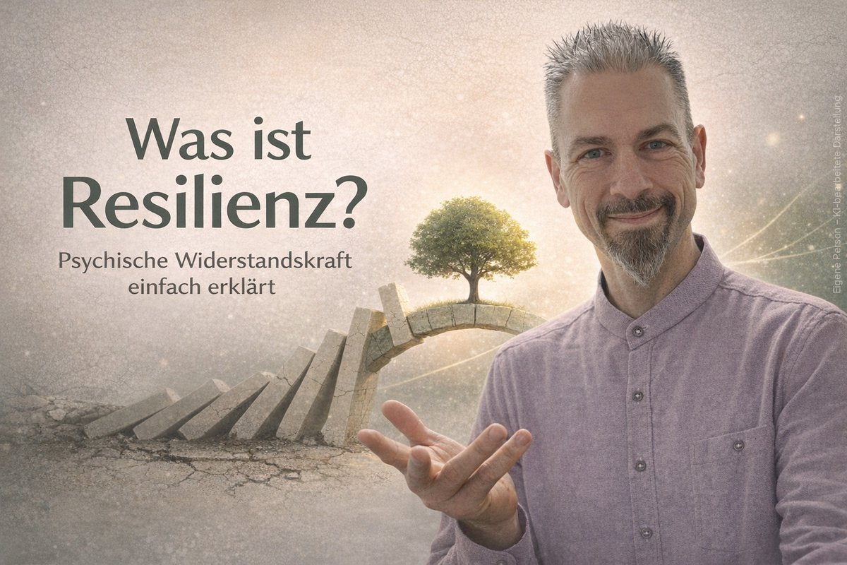Was ist Resilienz?

Psychische Widerstandskraft hilft, mit Stress, Krisen und Veränderungen bewusst umzugehen – ohne zu verdrängen oder zu überfordern.

Mehr im Artikel: 
👉 wattblicker.craft.me/resilienz

#Resilienz #MentaleStärke #Achtsamkeit