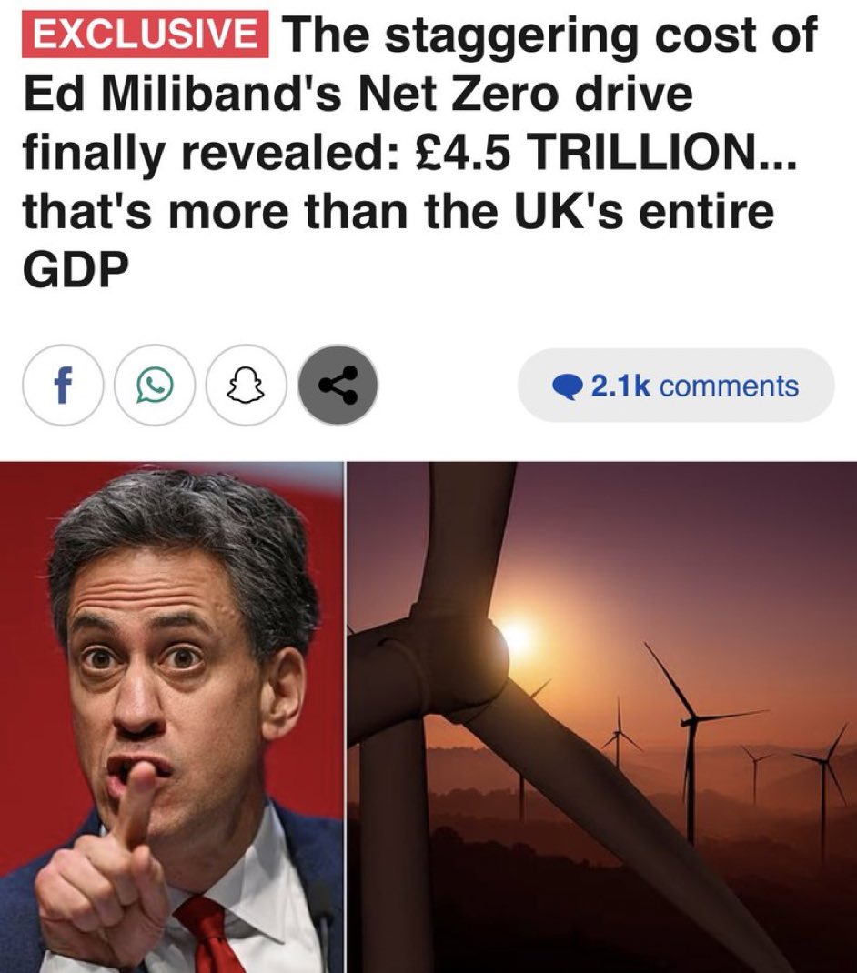 JamesMelville's tweet image. Net zero is a gigantic sunken cost fallacy. It’s time to axe net zero before it breaks the British economy.