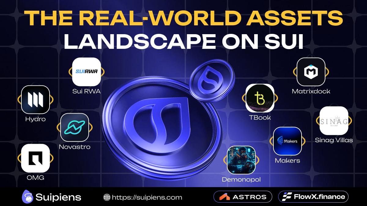 😶‍🌫️RWA is one of the narrative that could turn crypto into the next  cycle of DeFi 2.0, and @SuiNetwork is full of potential name. 🪙From  tokenized gold, real estate, ESG notes, treasuries,