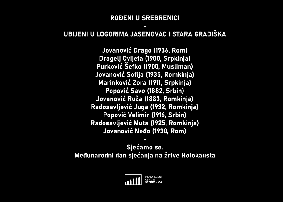 Srebrenica Memorial Center tweet media