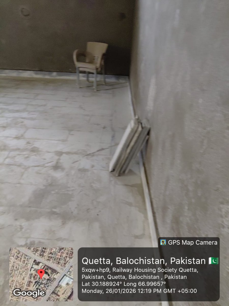 The Chief Minister Inspection Team (CMIT), comprising Mr. Nadeem Akhter Sumalani, Member CMIT, and Mr. Qasim Mengal, Additional Member CMIT, conducted an inspection of development scheme "Construction of Rest House in Directorate of Culture Balochistan"