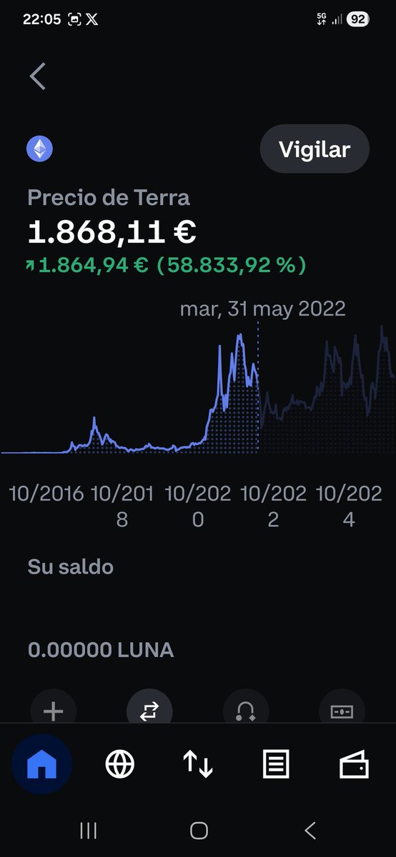 Ciro00639767's tweet photo. @stablefeng @_LunaRocket @coinbase @brian_armstrong 1 wLUNA = 1 Ethereum https://t.co/YDDjsQUvRK