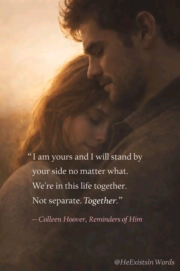 HeExistsInWords's tweet photo. Some love doesn’t just touch your heart,
it wakes it up.
Even when your past tries to stay louder
than your hope. 🤍
#HeExistsInWords
#RemindersOfHim
#ColleenHoover ❤️🤍 https://t.co/8LxgvyW0NQ