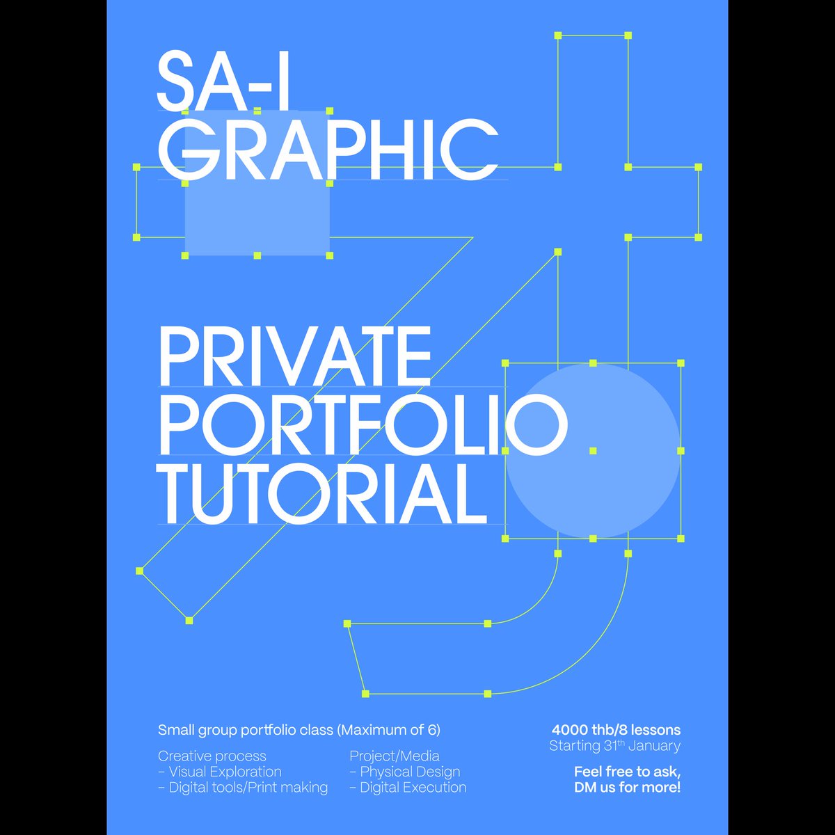 sai_grafik's tweet photo. เปิดรับสมัครแล้ว! 

คอร์สติวกราฟิก/ทำพอร์ตสำหรับน้อง ๆ #dek70 โดยจะแบ่งเป็นสองคอร์สก็คือ Portfolio ซึ่งจะเป็นการติวออนไซต์กลุ่มเล็ก และ คอร์ส Basic ซึ่งเรียนผ่าน Zoom คับ

สามารถสมัครทั้ง 2 คอร์สได้ผ่านลิงค์บนไบโอเลยย แล้วเจอกัน🤓

#เรขศิลป์จุฬา #คอมดีจุฬา #commde #ออกแบบสื่อสาร https://t.co/5MEuLT15tr