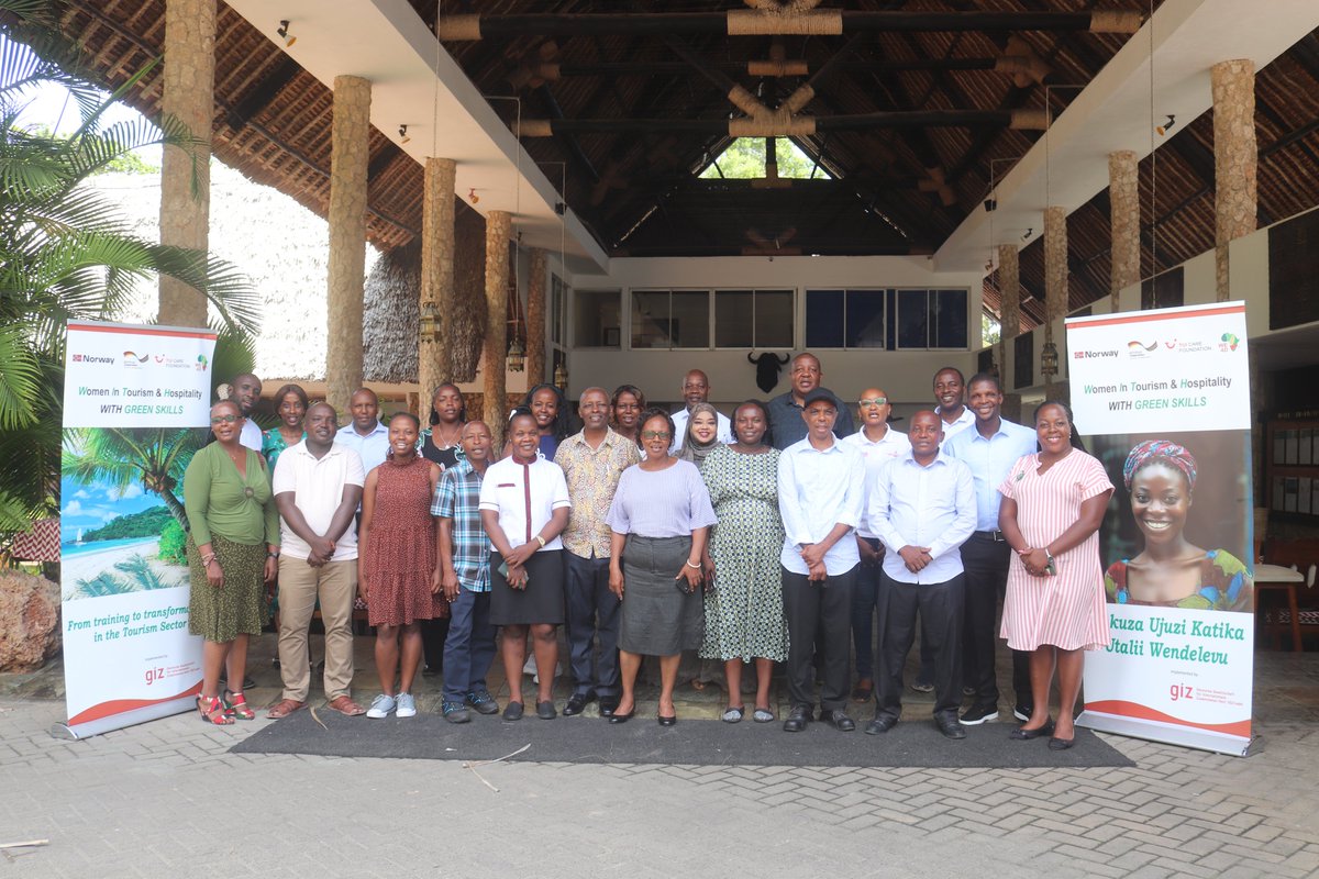 We’re moving from policy to practice, embedding green skills in tourism training &amp; jobs across Kenya and Zanzibar.

Through #WE4D, we’re strengthening TVETs, public–private collaboration, and women’s employability with future-ready skills.

👉 Read - tierranjaniafrica.com/2026/01/26/fro…