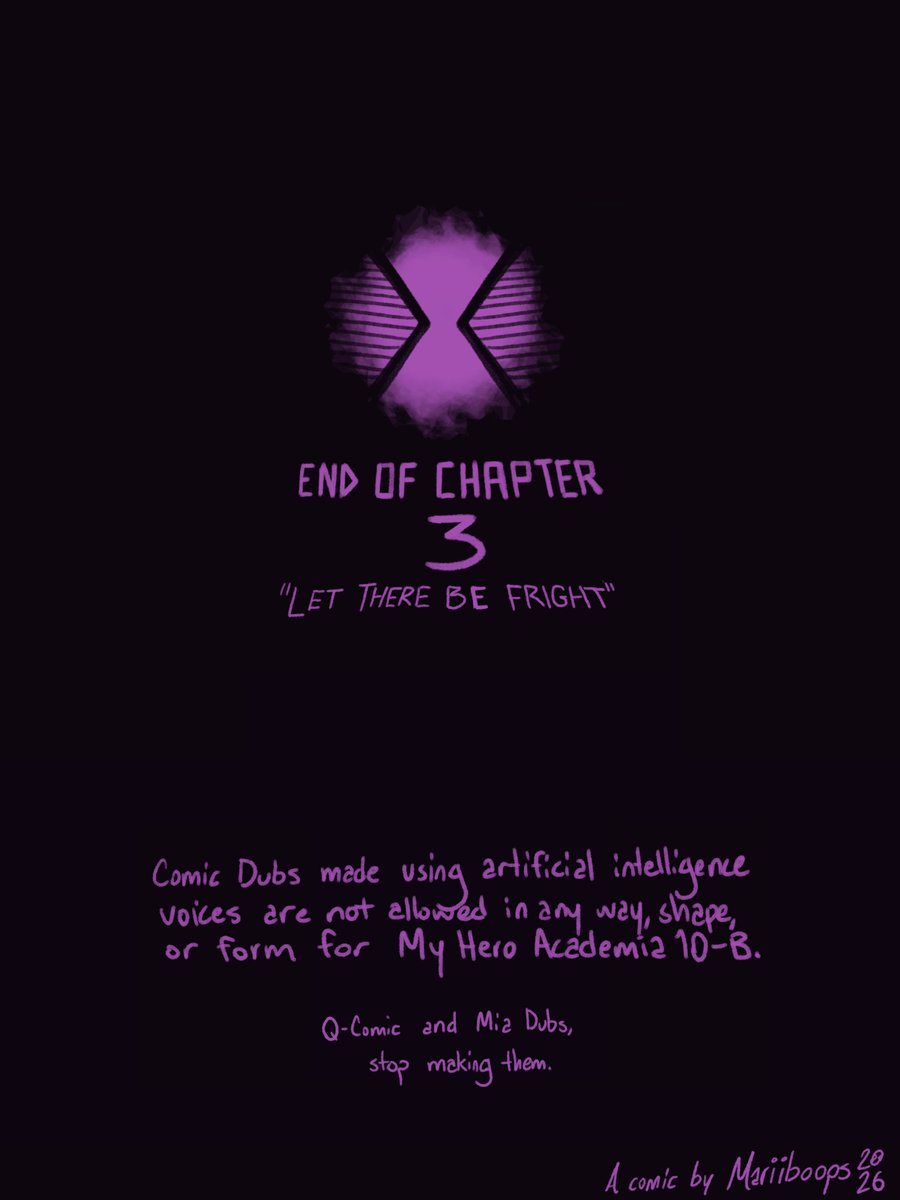 mariiboops's tweet image. Yeah, I'm done beating around the bush with the YouTube AI dubs. 

Cut it out, Mia and Q. People are actually trying to dub it for real.