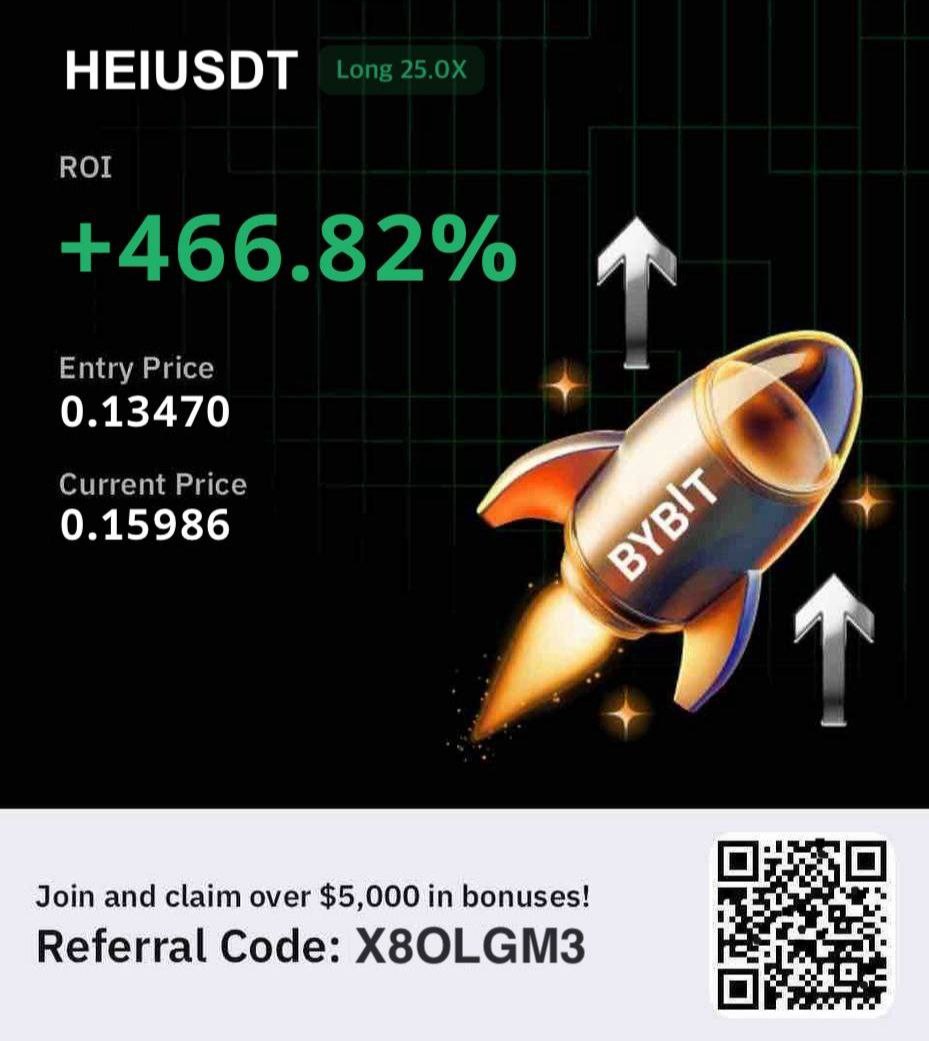 HEI Doing Good As Expected + 466.82 % All Take Profits Achieved Congrats To  All our VIP Subscribers $BTC $ETH $PEPE $XRP $AUDIO $SUSHI $GALA $SOL  $SOLALA $TRUMP $BABY $AUDIO $CRYPTO $BNB $