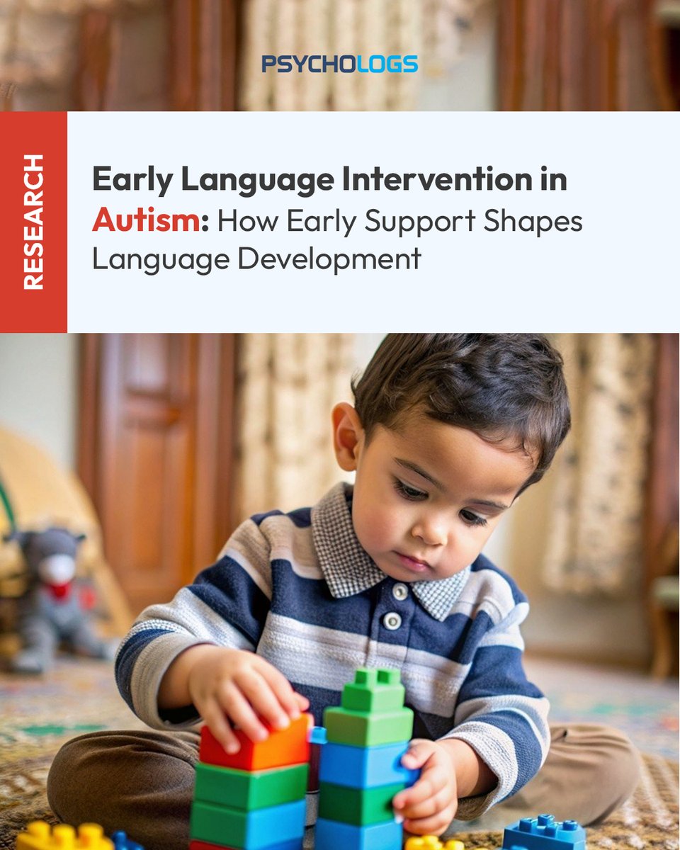 PsychologsIndia's tweet image. Early language intervention can boost communication skills in children with autism. Consistent, evidence-based support during early childhood helps improve both understanding and use of language.

psychologs.com/early-language…

#AutismAwareness #EarlyIntervention #LanguageDevelopment