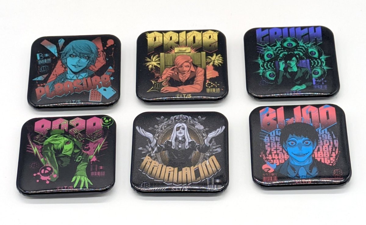 ━━━━━━━━━━━━━━━ ジャンケットバンク UNUSUAL TSHIRT COLLECTION ━━━━━━━━━━━━━━━ ✨Extra✨  缶バッジ / ステッカー / タオル たくさんのご注文、ありがとうございます！ 近日中に第一回受注分を締め切り、発送準備に移らせていただきます ...