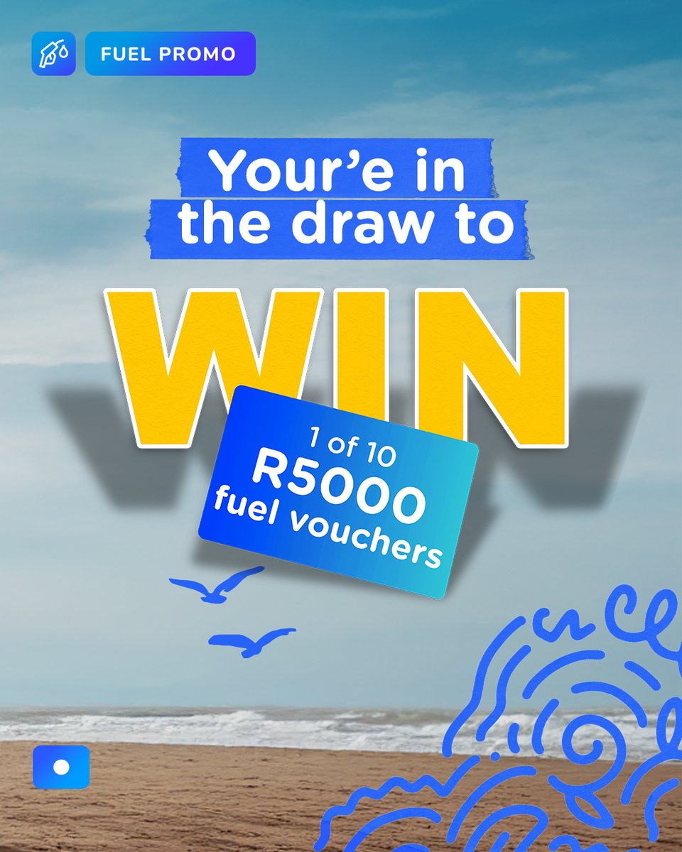 TotalEnergiesZA's tweet photo. Your next fill-up could be the one that gets you into the draw for a R5000 fuel voucher. Join the Club, fill up, scan, and you’re in. 🙌💪

#TotalEnergies #FullyFuelled2026 https://t.co/S05b5n7Xpj