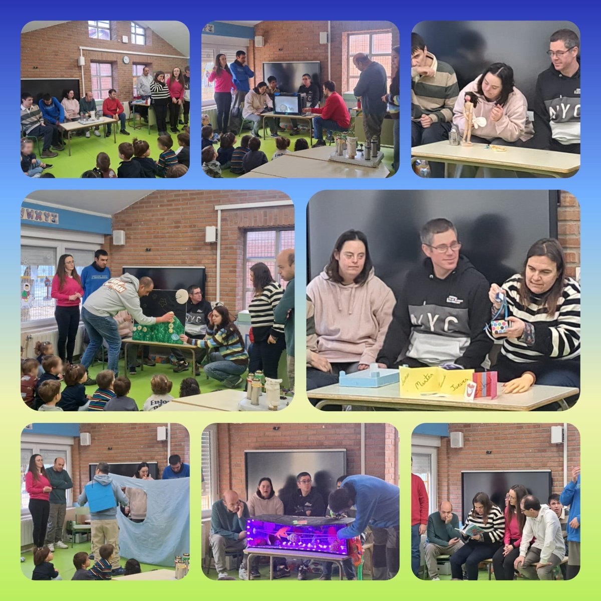 ceipS_TomasAV's tweet photo. #Fundabem nos acerca dos fantásticos talleres a nuestro centro: #cuentacuentos para #infantil y de #experimentos para #1º y #2º. ¡Gracias por transmitirnos tanta ilusión! https://t.co/RCeYLWRB5n
