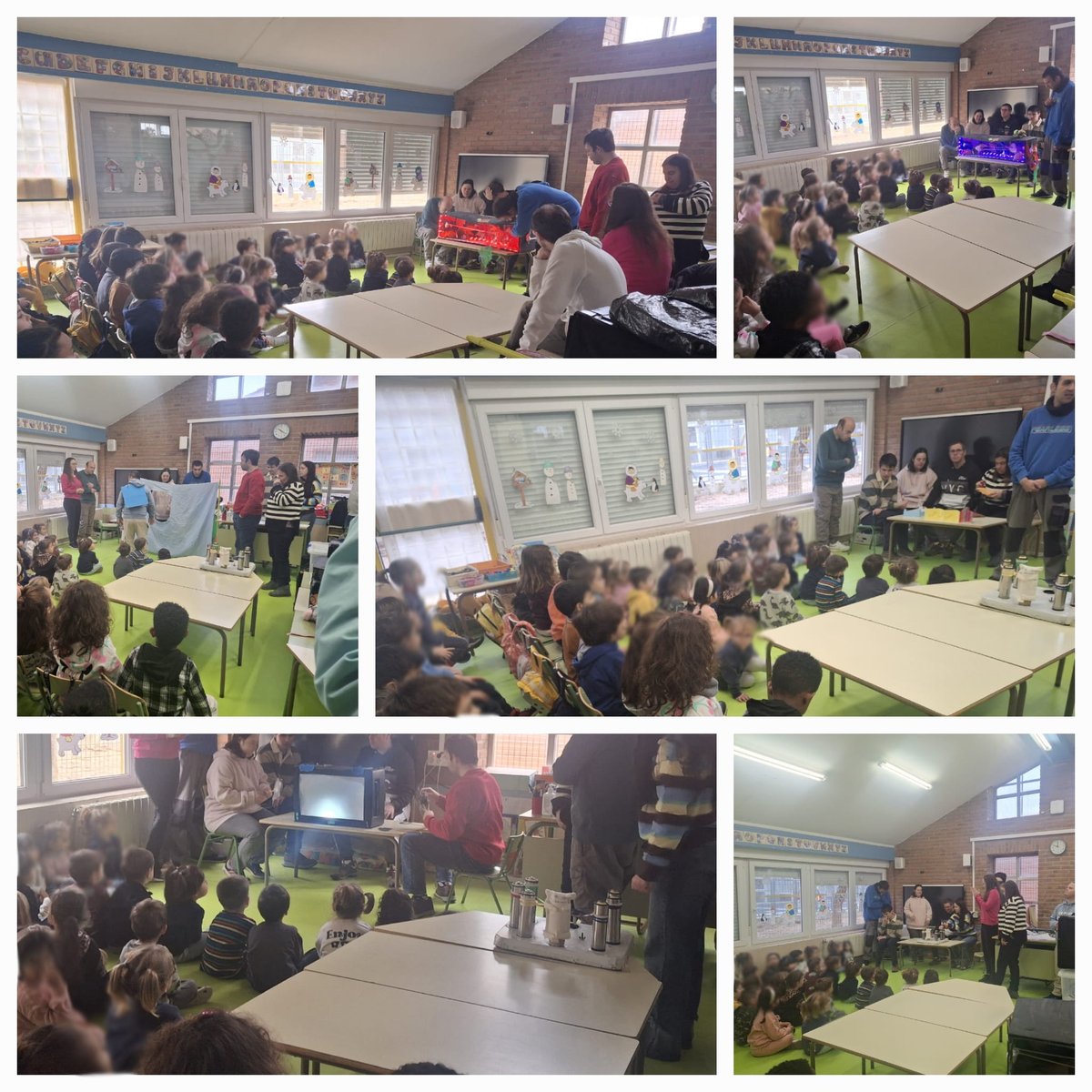 ceipS_TomasAV's tweet photo. #Fundabem nos acerca dos fantásticos talleres a nuestro centro: #cuentacuentos para #infantil y de #experimentos para #1º y #2º. ¡Gracias por transmitirnos tanta ilusión! https://t.co/RCeYLWRB5n