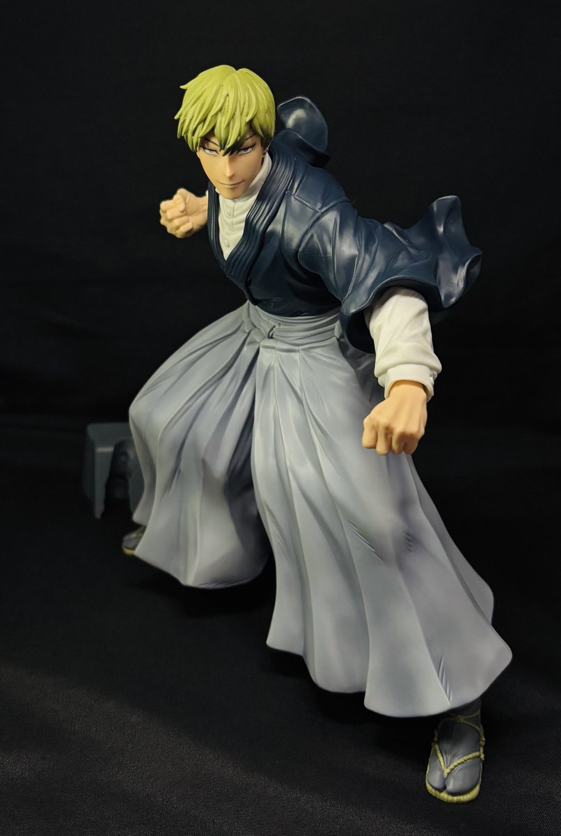 呪術廻戦 MAXIMATIC 禪院直哉 フィギュア 毛先のグラデーションと袴に