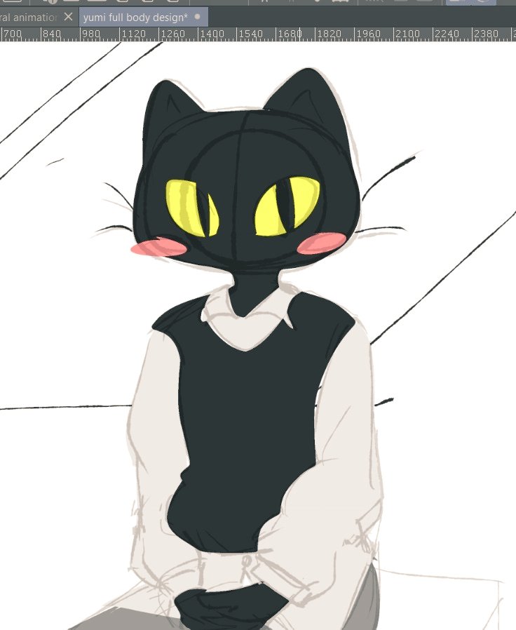 Fullbody design WIP (ˊ˘ˋ*)
#WIP #characterdesign #kemonoart