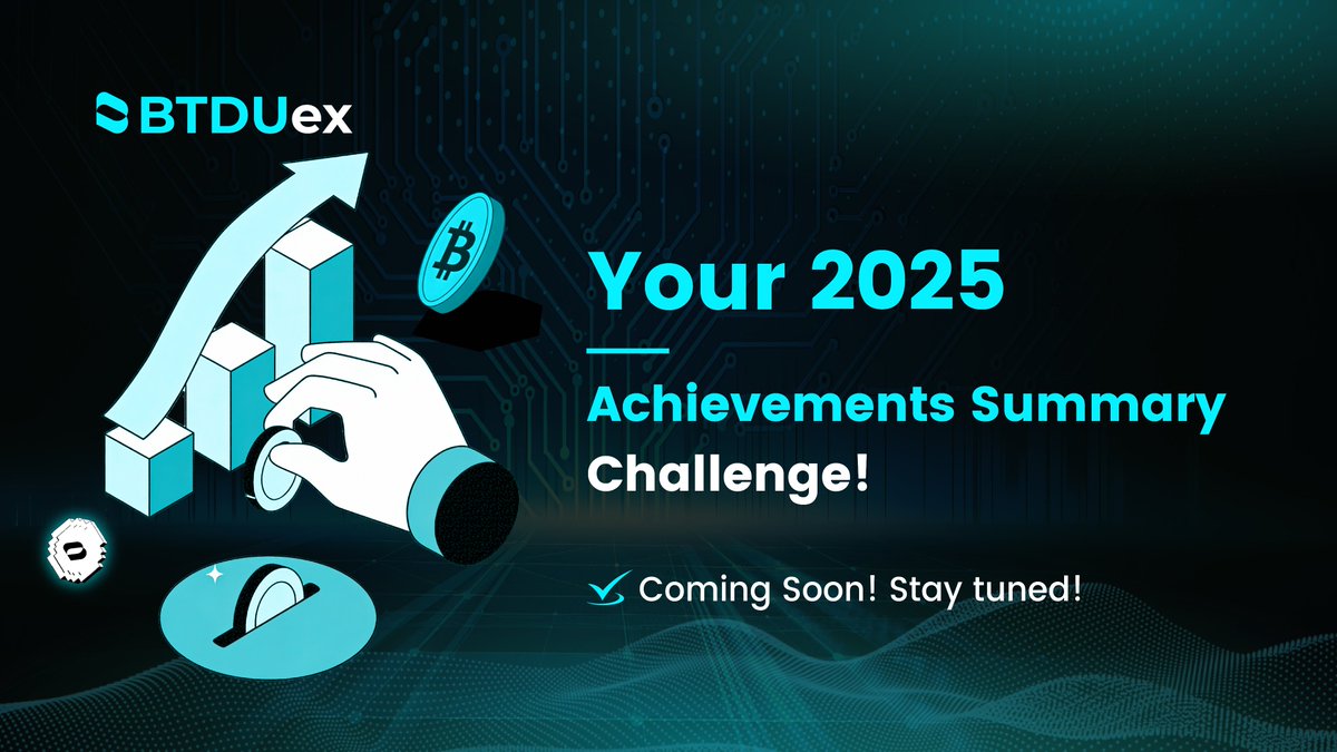 💰 1000 USDT prize pool is coming soon!
📅 The event is coming soon, stay tuned! 👀

🚀 Your BTDUex 2025 crypto journey deserves to be documented.

What did you experience on BTDUex in 2025?
Using AI tools? Trading more rationally? Truly understanding risk and cycles? Achieving