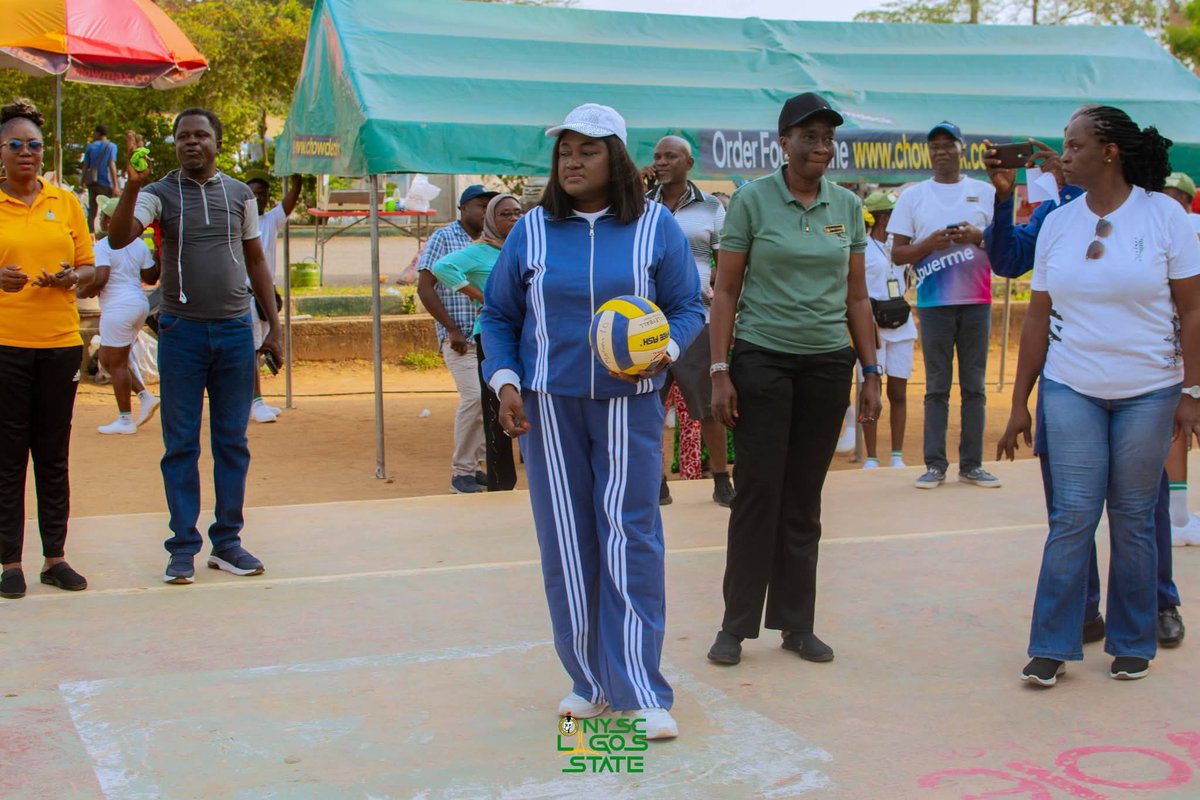 nysc360's tweet photo. When leaders don’t just cheer, they play. ⚽🏸
Sports at Lagos Camp came alive as the State Coordinator and Camp Director joined in proving sports is truly for everyone.
#NYSC #NYSCLagos #LagosCamp #OrientationCamp #CampLife #NYSCActivities #CampSports #LeadershipByExample #YouthDevelopment #CorpsMembers #TeamSpirit #HealthyLiving