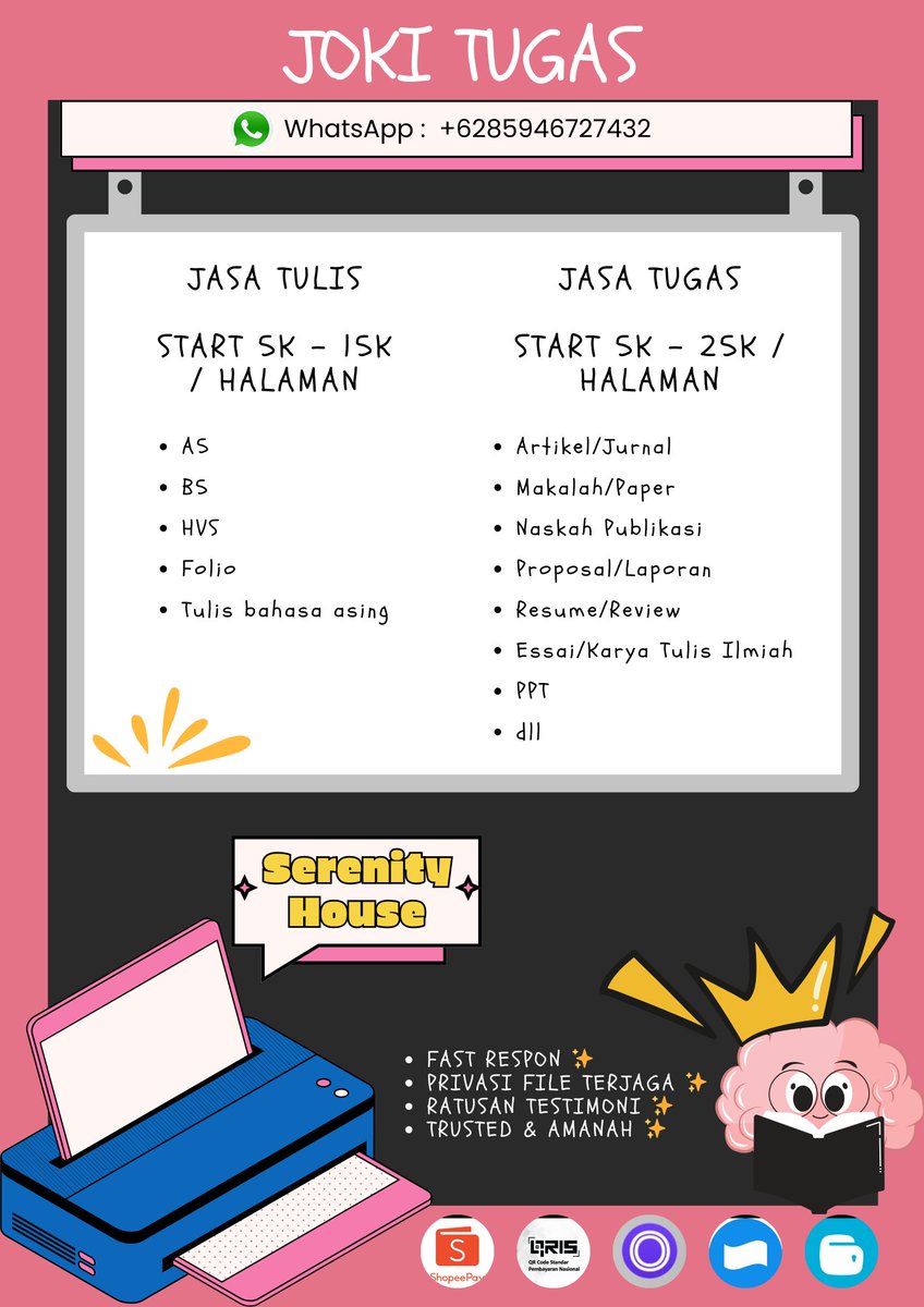 OPEN•| Serenity House CEK TURNITIN tweet media