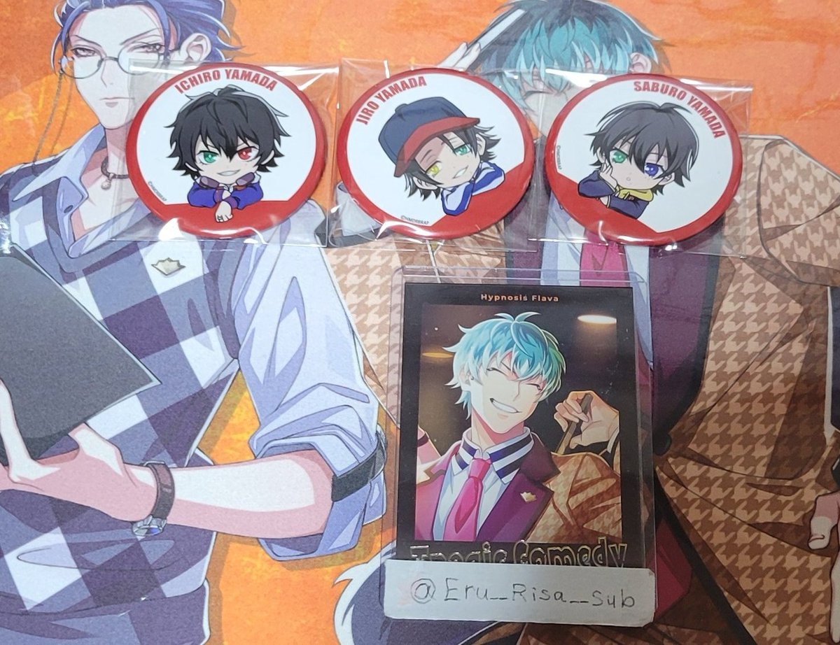 譲渡】ヒプノシスマイク ファボテリア 缶バッジ 譲▷イケブクロ(一郎