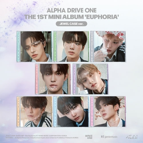 JEWEL CASE Ver. タワレコ特典セット ALPHADRIVEONE】 『EUPHORIA』日本限定特典付きJEWEL CASE Ver.全