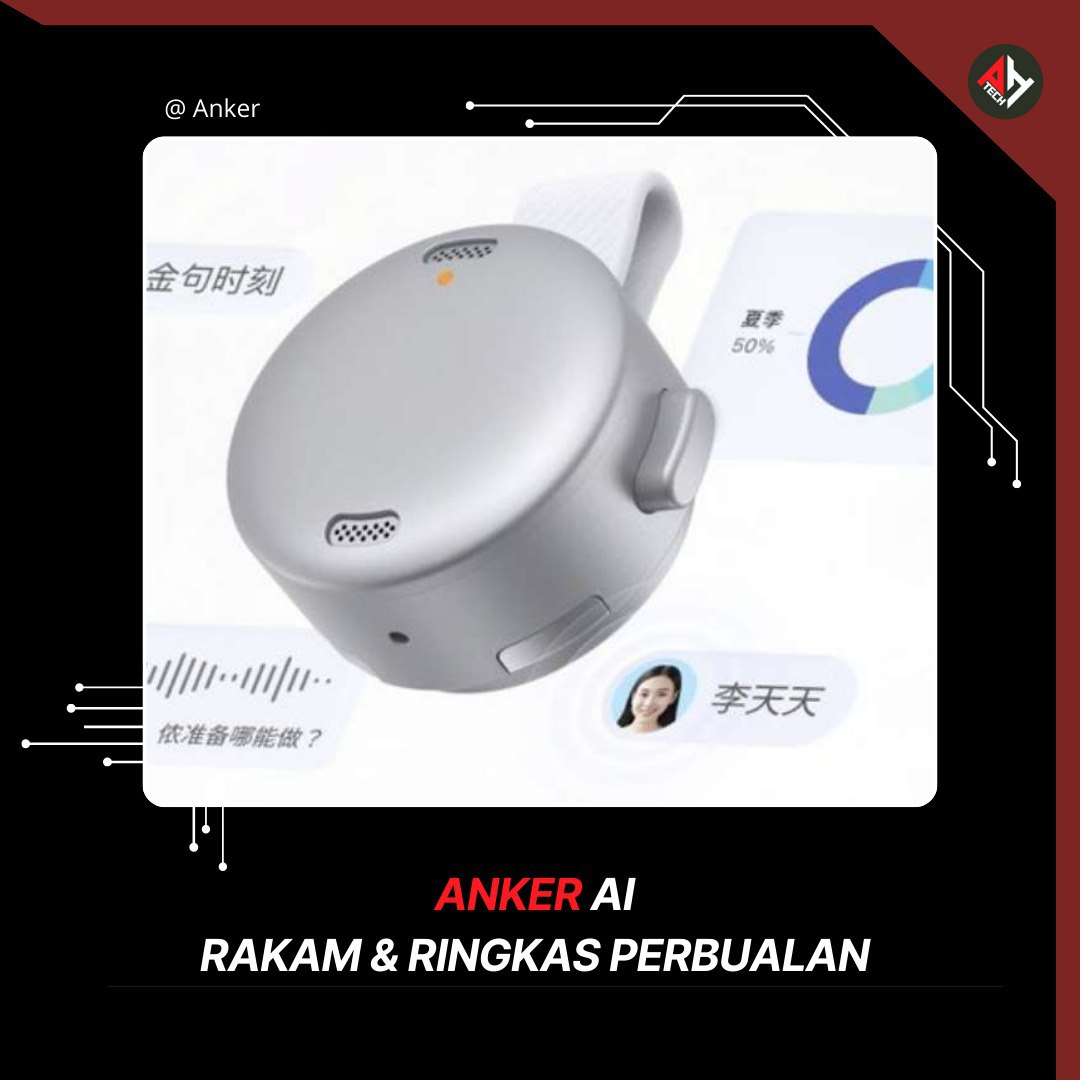 Anker x Feishu uji peranti rakaman AI di China.

Peranti kecil boleh dipakai, rakam mesyuarat dan jana nota automatik guna AI ByteDance.

Bateri 32 jam, storan 8GB (±250 jam). Eksklusif China.

#Anker #Paanhanztech