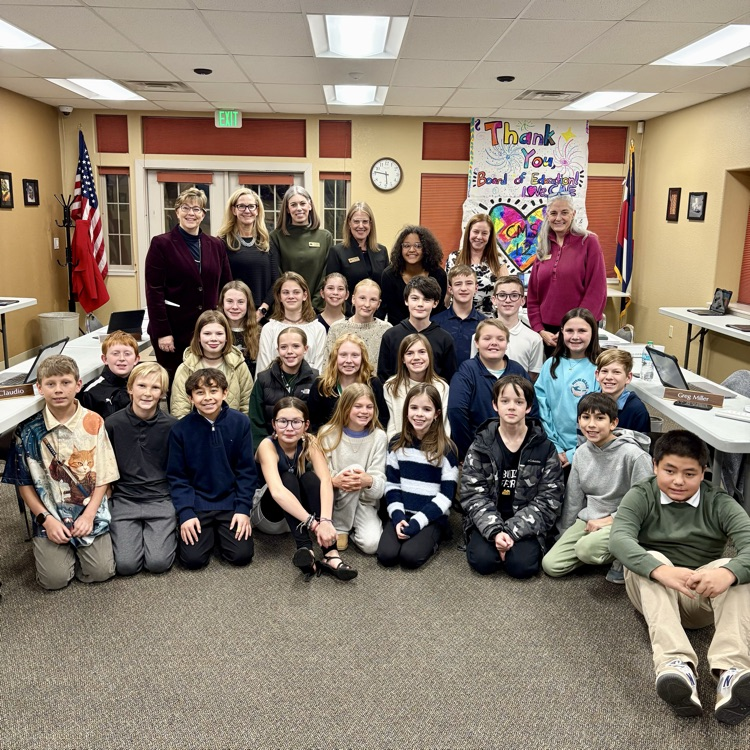 cmsd12's tweet image. GCE students from Ms. Markus 6th grade class shared their team research projects and findings using the scientific method at tonight’s BOE Student Spotlight.