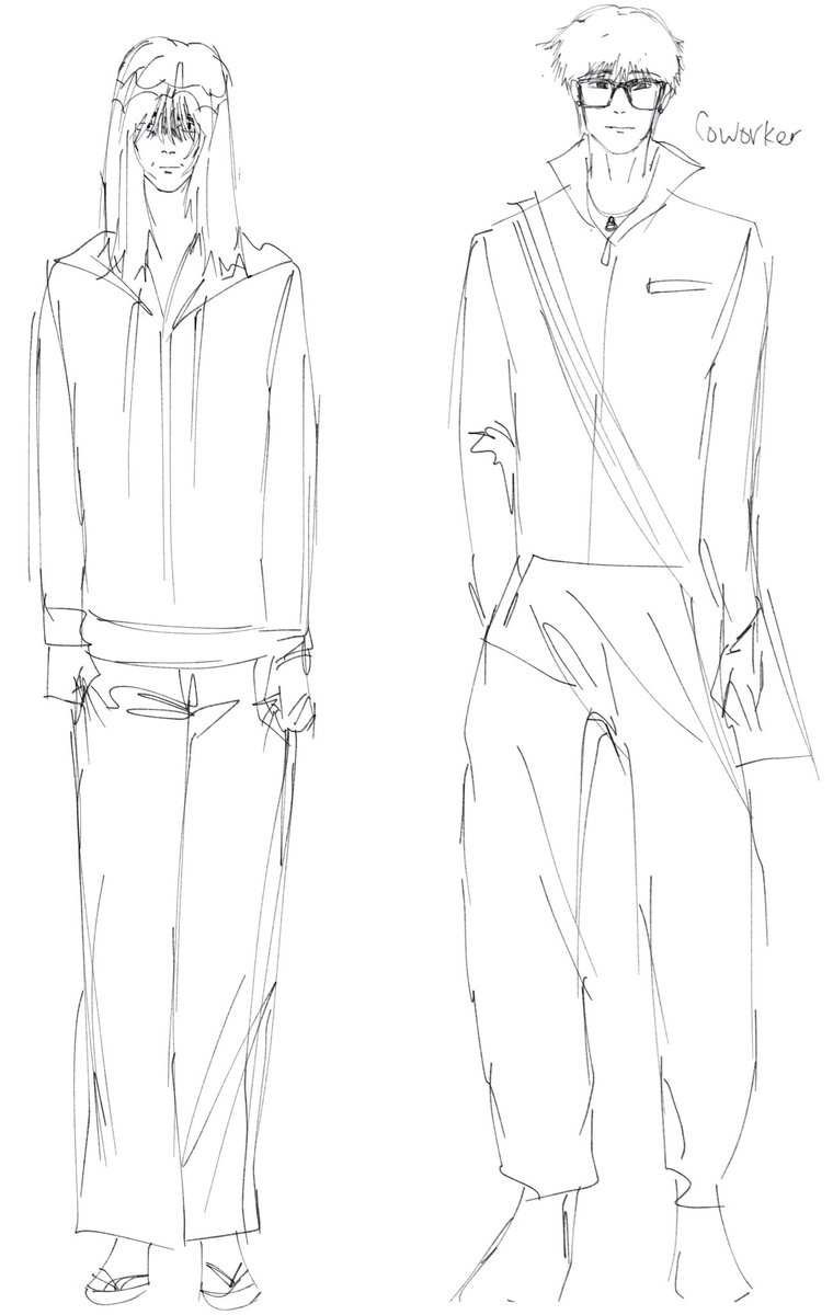 AoukiH's tweet photo. Characters for my comic, "Can't You See Me?". https://t.co/PRZuKuAQqi