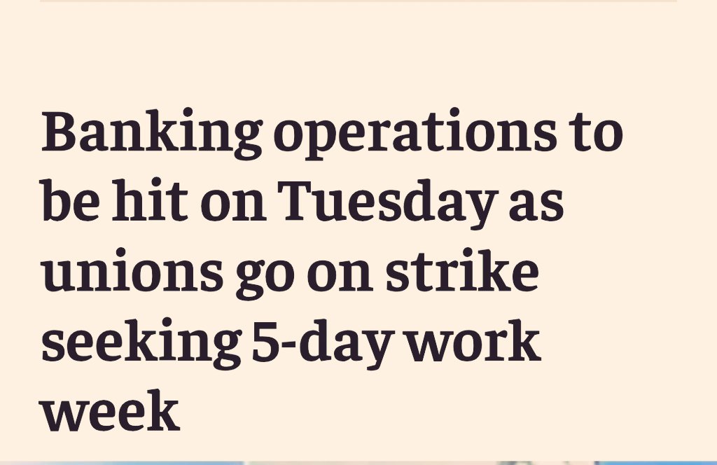 Banks will remain closed today all over india due to nation wide strike.

Our demand is #5DaysBanking .

<a href="/DFS_India/">DFS</a> <a href="/FinMinIndia/">Ministry of Finance</a> <a href="/nsitharaman/">Nirmala Sitharaman</a>