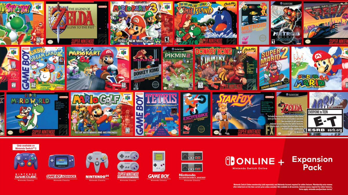 gematsu's tweet image. Walmart website's Nintendo Switch Online promo image features Metroid Prime 2: Echoes and PIkmin 2: walmart.com/brand/nintendo…

Spotted by @Lbabinz.