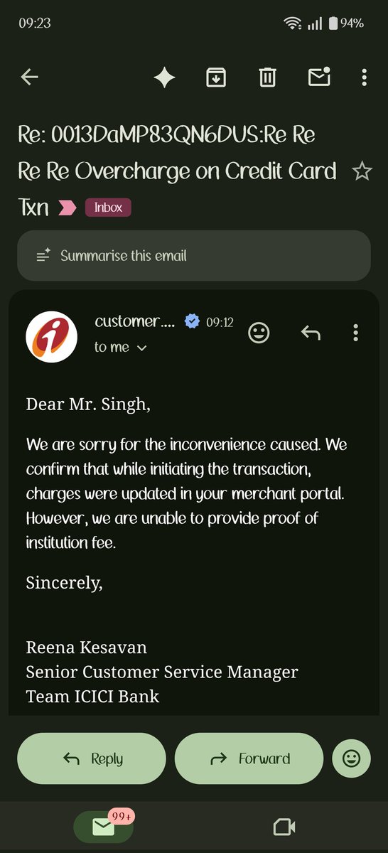 SamSingh151's tweet photo. Day 3 of asking HELP and this is what your team replies. There is no proof and bank did not apprise me of the charge. Yet this is totally valid and we will charge you unnecessarily? What kind of resolution is that? 
REFUND MY MONEY! https://t.co/rtLwILqWIe