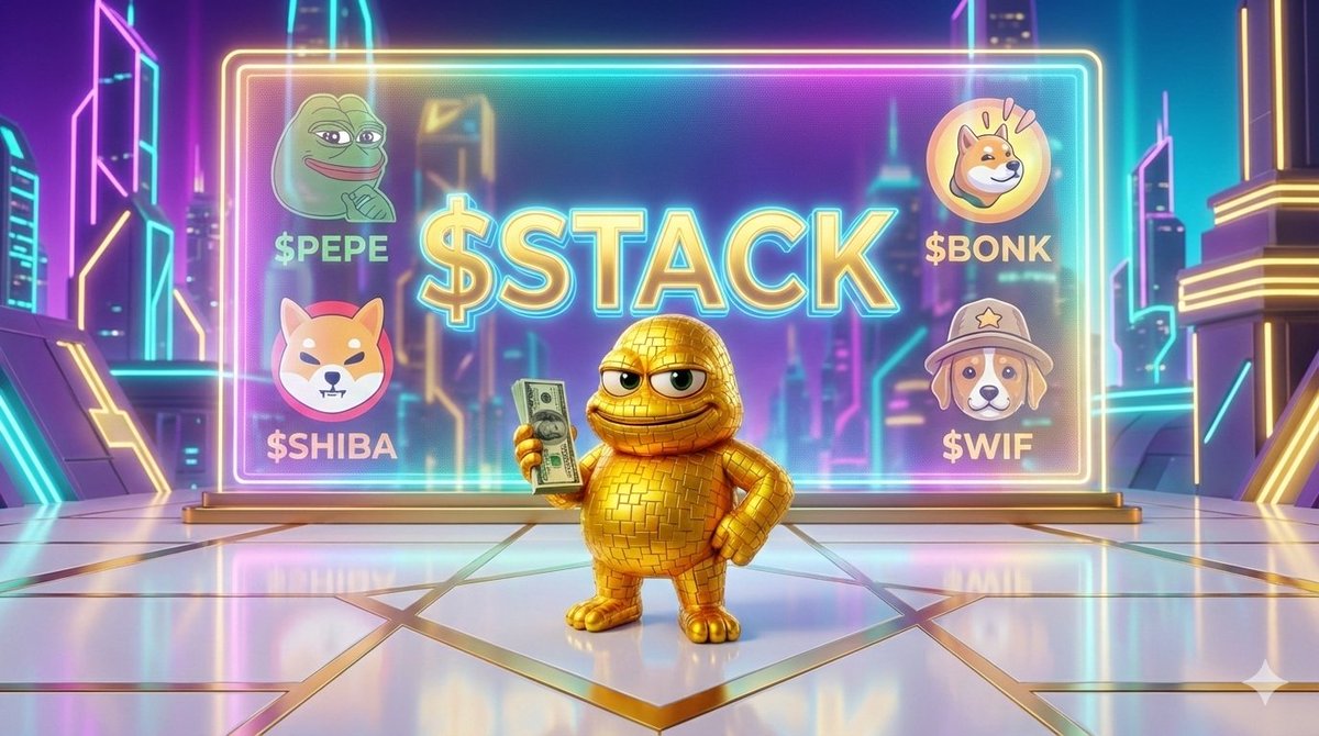 Timeline too quiet?
That’s why we do $STACK raids –
to remind CT what fun looks like.
#crypto #memecoin $STACK $TRUMP $PEPE #pumpfun $DOGE #nft