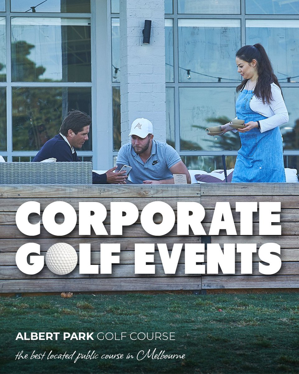 Corporate Golf Events when planned and executed professionally are an effective business tool with measurable outcomes by gathering the right people together in a relaxed, informal environment.

Discover our corporate golf packages: albertparkgolf.com.au/golf-course/co…