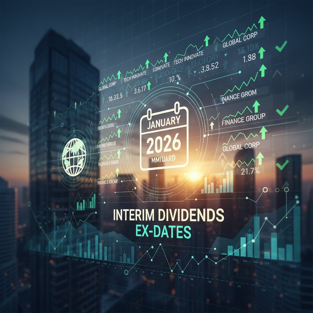 gothi82753's tweet image. Several companies announced interim dividends with Jan 2026 ex-dates! KPI Green Energy, CAMS, India Motor Parts &amp;amp; more. #dividends #exdate #stockmarket